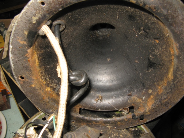 Unrestored Base Interior View